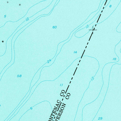 United States Geological Survey Cape Vincent North, NY (1958, 24000-Scale) digital map