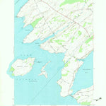 United States Geological Survey Cape Vincent South, NY (1958, 24000-Scale) digital map