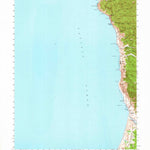 United States Geological Survey Cape Vizcaino, CA (1950, 62500-Scale) digital map