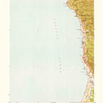 United States Geological Survey Cape Vizcaino, CA (1951, 62500-Scale) digital map