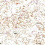 United States Geological Survey Capeneys Lake, MT (1947, 24000-Scale) digital map