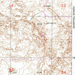 United States Geological Survey Capeneys Lake, MT (1947, 24000-Scale) digital map