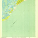 United States Geological Survey Capers Inlet, SC (1943, 24000-Scale) digital map