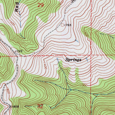 United States Geological Survey Capetown, CA (1969, 24000-Scale) digital map