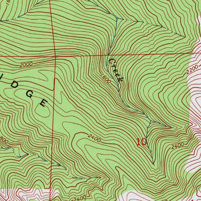 United States Geological Survey Capetown, CA (1969, 24000-Scale) digital map