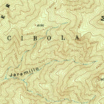United States Geological Survey Capilla Peak, NM (1954, 24000-Scale) digital map