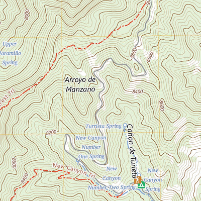 United States Geological Survey Capilla Peak, NM (2023, 24000-Scale) digital map