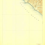 United States Geological Survey Capistrano, CA (1906, 125000-Scale) digital map