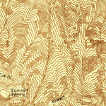 United States Geological Survey Capitan Mountains, NM (1935, 48000-Scale) digital map