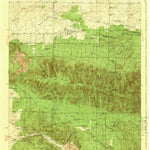 United States Geological Survey Capitan Mountains, NM (1940, 62500-Scale) digital map
