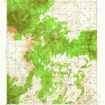 United States Geological Survey Capitan, NM (1934, 62500-Scale) digital map