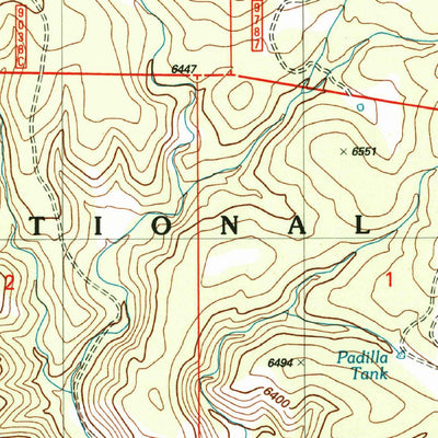United States Geological Survey Capitan Pass, NM (2004, 24000-Scale) digital map
