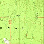 United States Geological Survey Capitan Peak, NM (1981, 24000-Scale) digital map