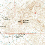 United States Geological Survey Capitol Dome, NM (1965, 24000-Scale) digital map