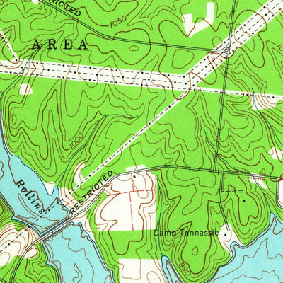 United States Geological Survey Capitol Hill, TN (1962, 24000-Scale) digital map