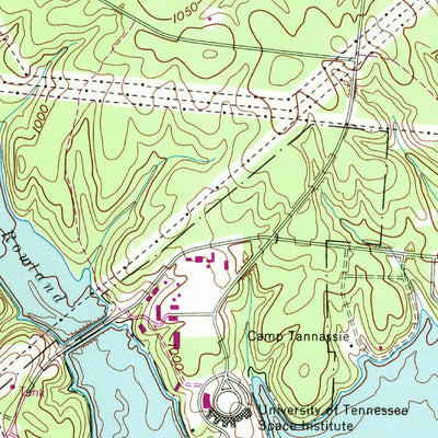 United States Geological Survey Capitol Hill, TN (1972, 24000-Scale) digital map