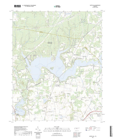 United States Geological Survey Capitol Hill, TN (2022, 24000-Scale) digital map