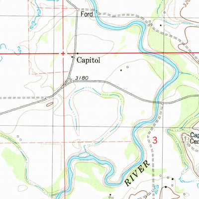 United States Geological Survey Capitol, MT-SD (1980, 24000-Scale) digital map