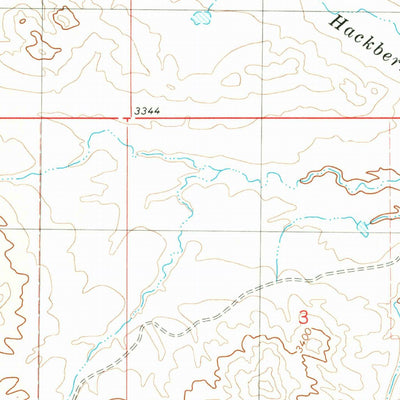 United States Geological Survey Capitol NW, MT (1980, 24000-Scale) digital map