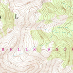 United States Geological Survey Capitol Peak, CO (1960, 24000-Scale) digital map