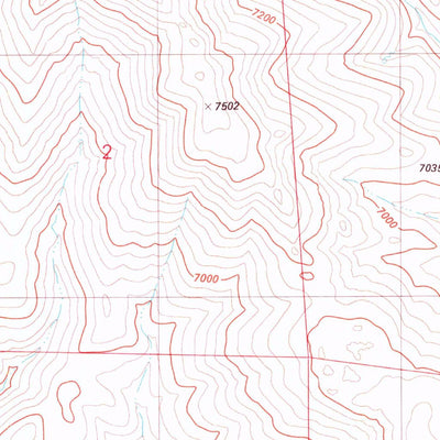 United States Geological Survey Capitol Peak, NV (1980, 24000-Scale) digital map
