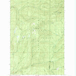 United States Geological Survey Capitol Peak, WA (1986, 24000-Scale) digital map