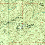 United States Geological Survey Capitol Peak, WA (1986, 24000-Scale) digital map
