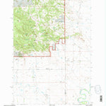 United States Geological Survey Capitol Rock, MT-SD (1993, 24000-Scale) digital map