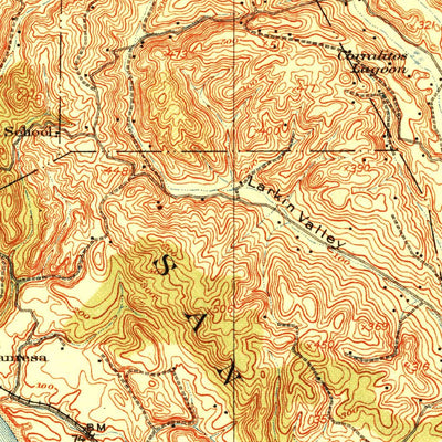 United States Geological Survey Capitola, CA (1914, 62500-Scale) digital map