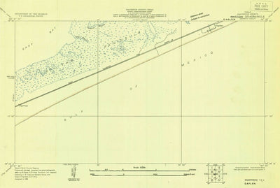 United States Geological Survey Caplen, TX (1931, 24000-Scale) digital map