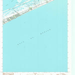 United States Geological Survey Caplen, TX (1994, 24000-Scale) digital map