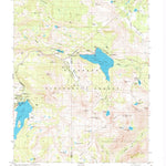 United States Geological Survey Caples Lake, CA (1979, 24000-Scale) digital map
