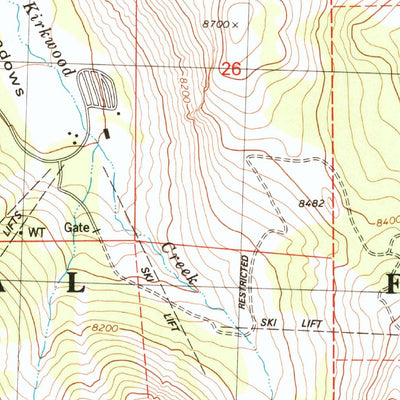 United States Geological Survey Caples Lake, CA (1979, 24000-Scale) digital map