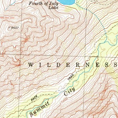 United States Geological Survey Caples Lake, CA (1979, 24000-Scale) digital map