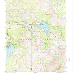 United States Geological Survey Caples Lake, CA (1992, 24000-Scale) digital map