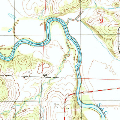 United States Geological Survey Caplinger Mills, MO (1991, 24000-Scale) digital map