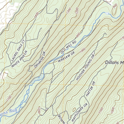 United States Geological Survey Capon Bridge, WV (2023, 24000-Scale) digital map