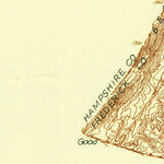 United States Geological Survey Capon Bridge, WV-VA (1937, 48000-Scale) digital map