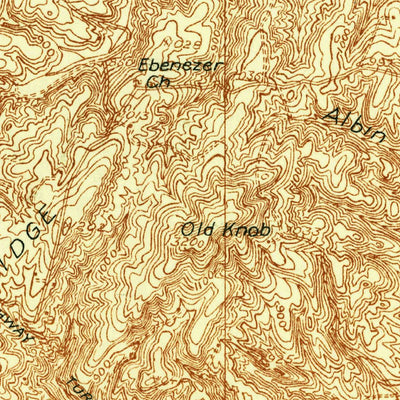 United States Geological Survey Capon Bridge, WV-VA (1937, 48000-Scale) digital map