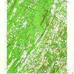 United States Geological Survey Capon Bridge, WV-VA (1937, 62500-Scale) digital map