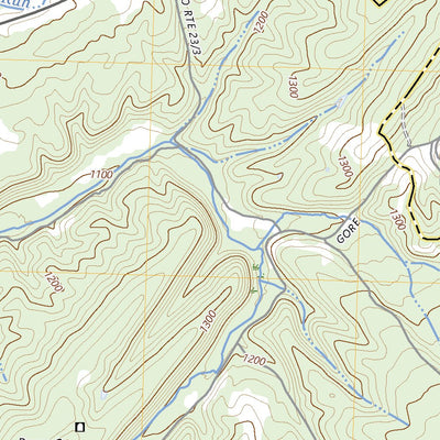 United States Geological Survey Capon Springs, WV (2023, 24000-Scale) digital map