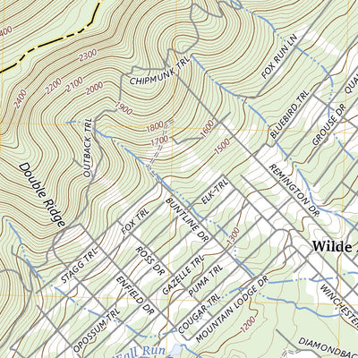 United States Geological Survey Capon Springs, WV (2023, 24000-Scale) digital map