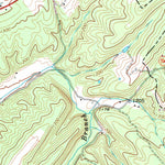 United States Geological Survey Capon Springs, WV-VA (1965, 24000-Scale) digital map