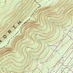 United States Geological Survey Capon Springs, WV-VA (1965, 24000-Scale) digital map