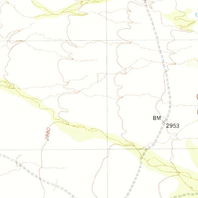 United States Geological Survey Caponera Peak, AZ (1979, 24000-Scale) digital map