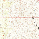 United States Geological Survey Caponera Peak, AZ (1979, 24000-Scale) digital map