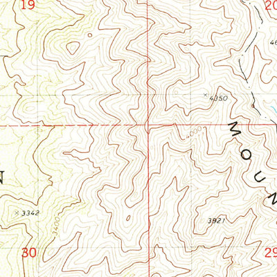 United States Geological Survey Caponera Peak, AZ (1979, 24000-Scale) digital map