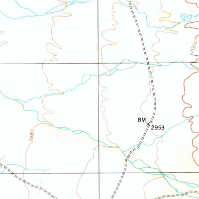 United States Geological Survey Caponera Peak, AZ (1996, 24000-Scale) digital map