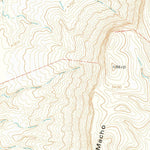 United States Geological Survey Capote Falls, TX (1979, 24000-Scale) digital map