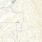 United States Geological Survey Capote Falls, TX (1979, 24000-Scale) digital map